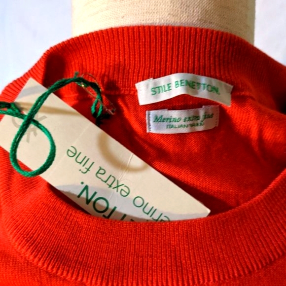 Merino extra fine ITALIAN YARN 100% wool from stile Benetton - Picture 6 of 11